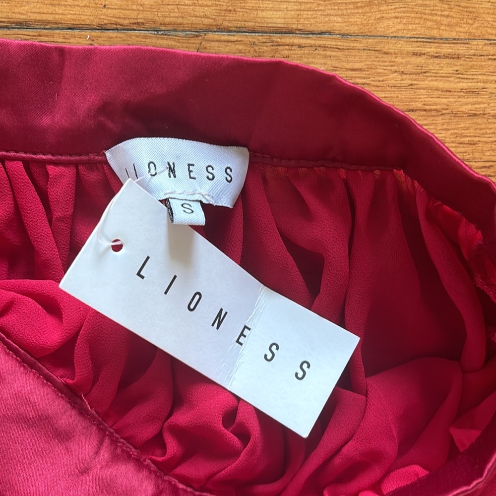 Lioness red maxi skirt - Picture 2 of 4